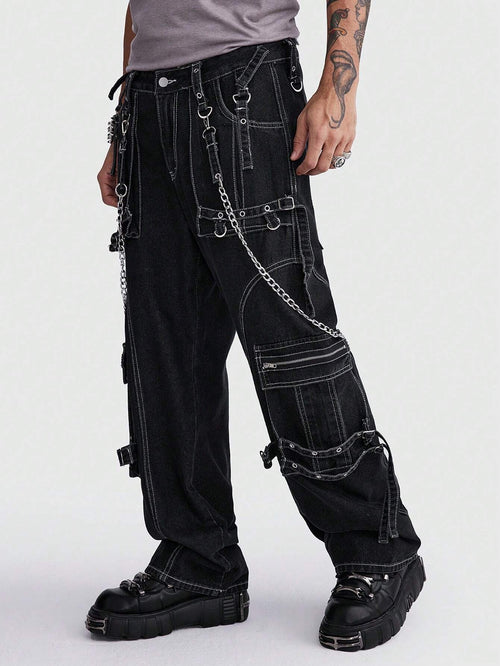 Dark Collective - Rebel Chain Vintage Pantolon