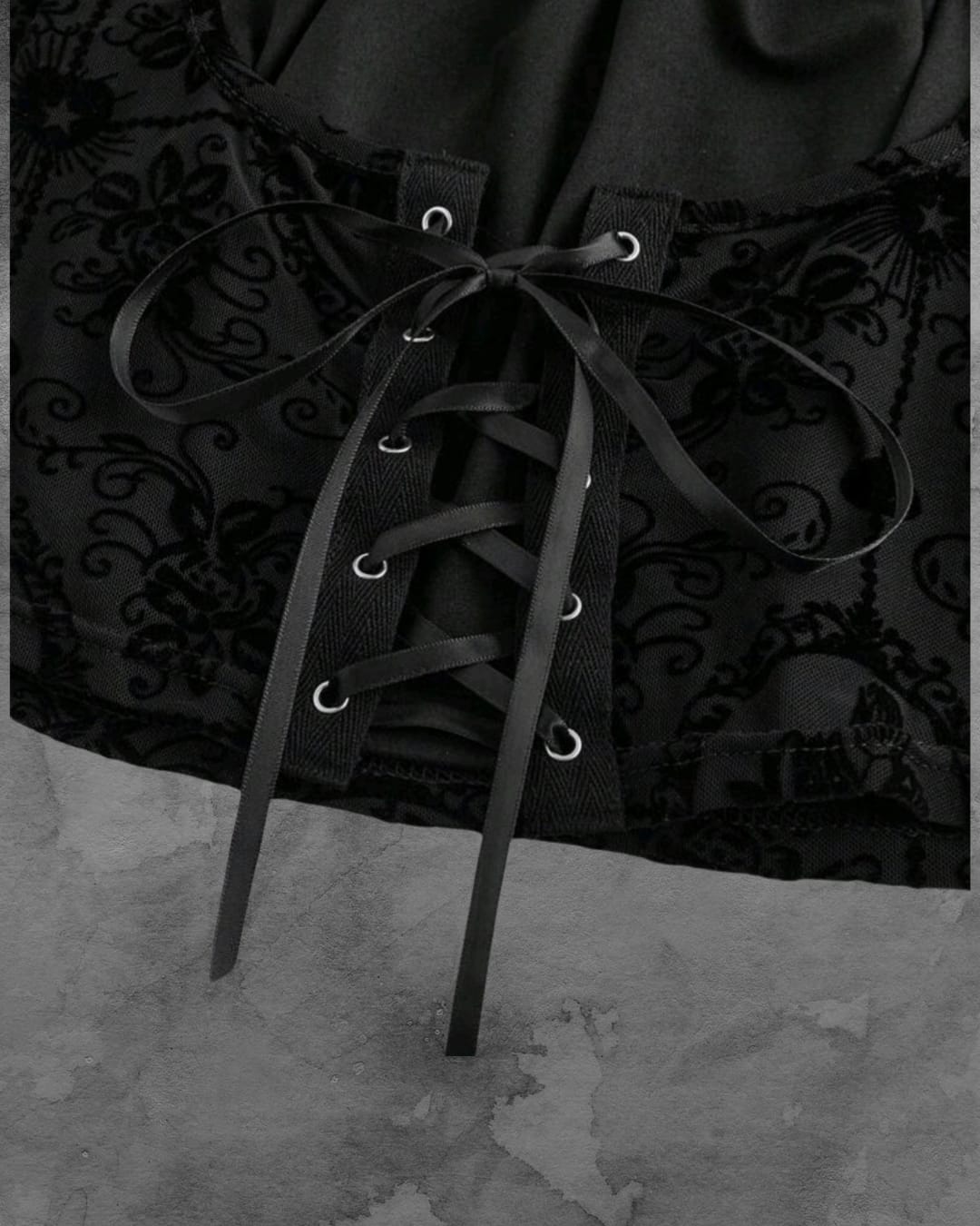 Yeni! Gotik Dantel İşlemeli Bluz