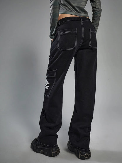 Dark Collective - Skull Rebellion Kargo Pantolon