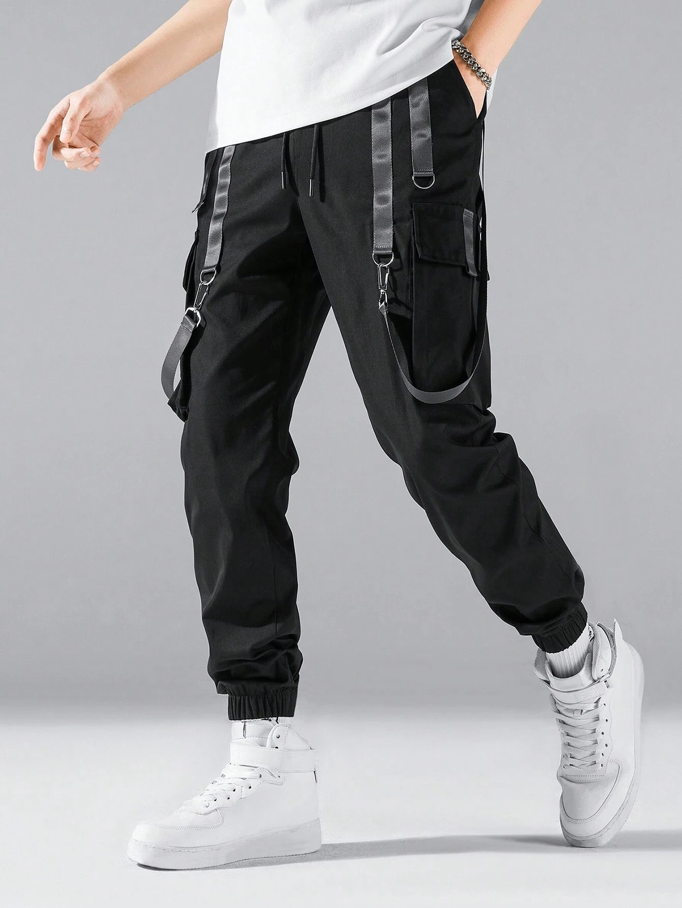Dark Collective - Rebel Strap Kargo Pantolon
