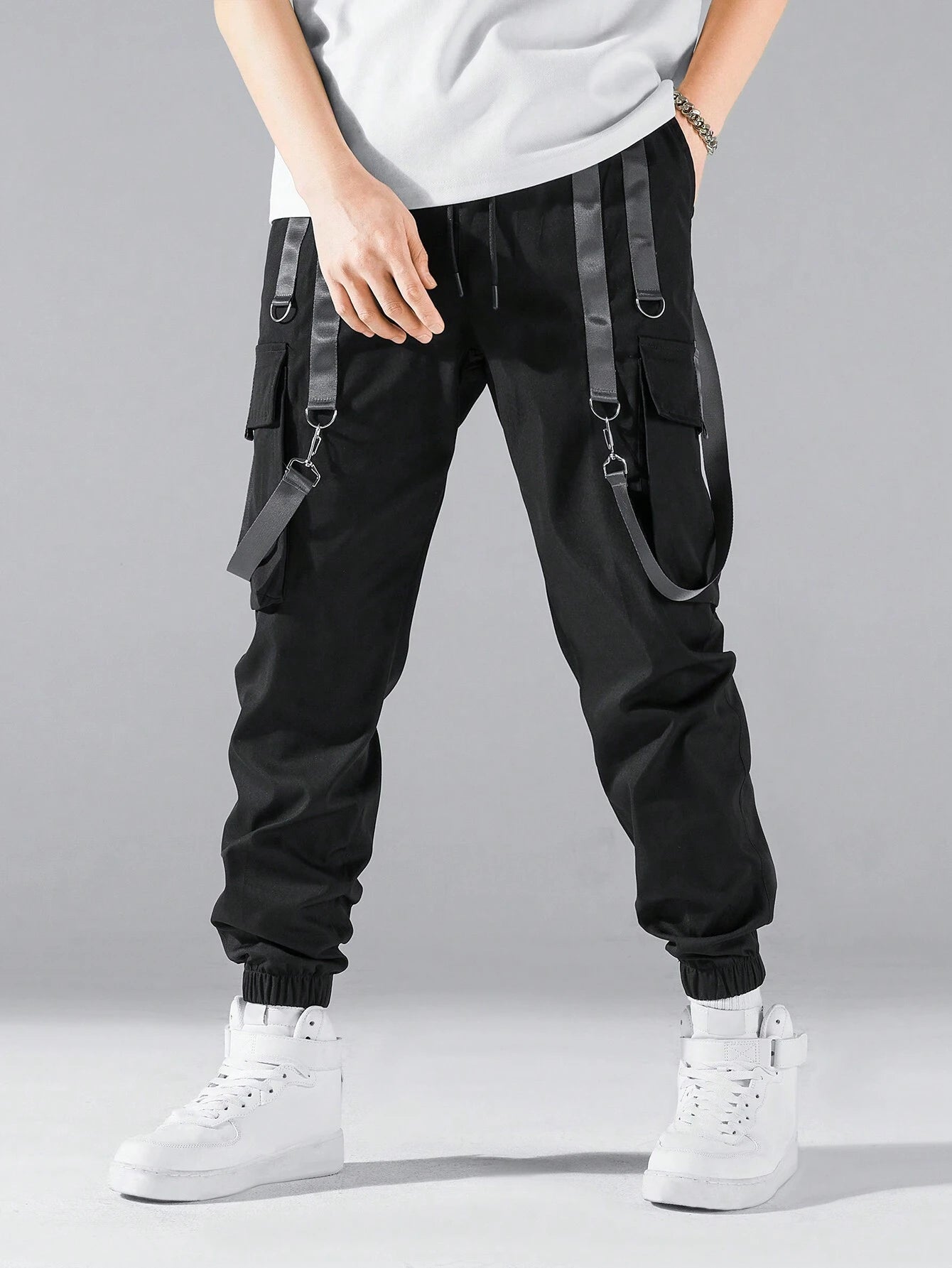 Dark Collective - Rebel Strap Kargo Pantolon