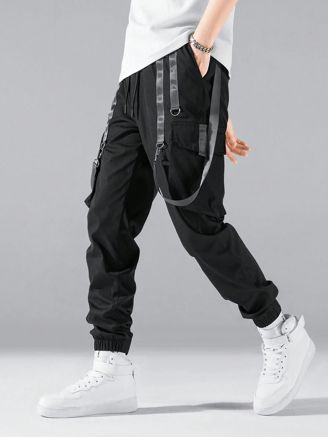 Dark Collective - Rebel Strap Kargo Pantolon