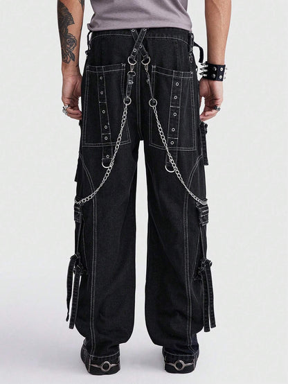 Dark Collective - Rebel Chain Vintage Pantolon