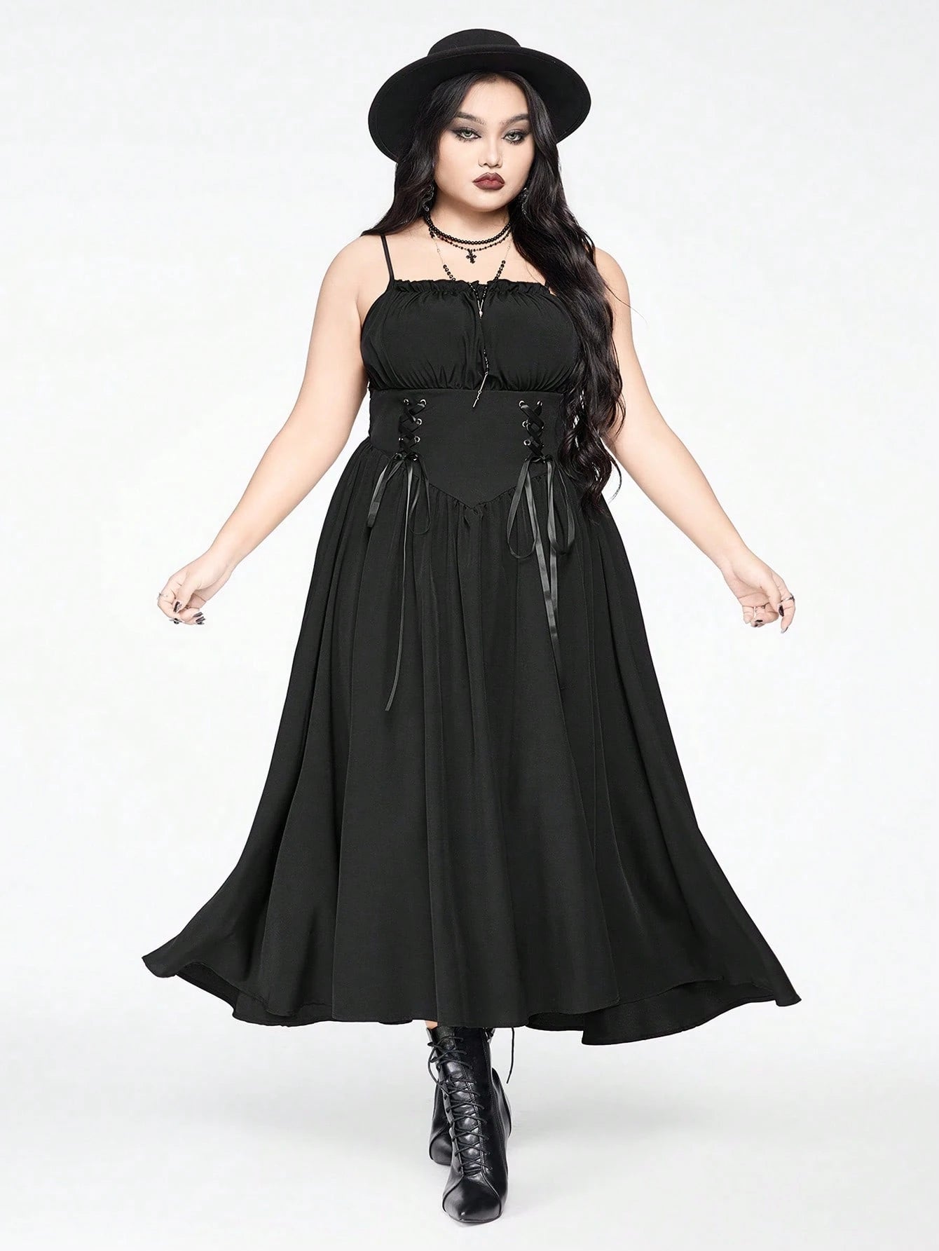 Dark Collective - Midnight Corset Elbise